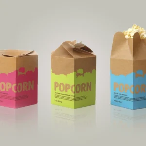 Popcorn Packaging from Cardboard