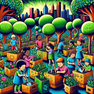 Recycled shipping materials image